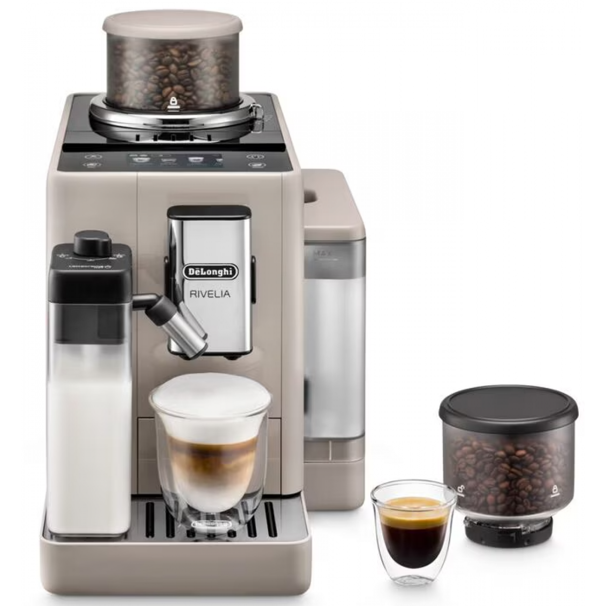 DeLonghi Rivelia EXAM440.55.BG 全自動即磨咖啡機 (米白)